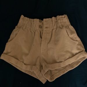 cute little off white shorts